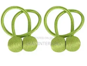 Magnetic Holders for Elegant Curtain Lovers.