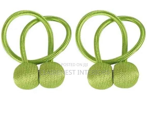 Magnetic Holders for Elegant Curtain Lovers.