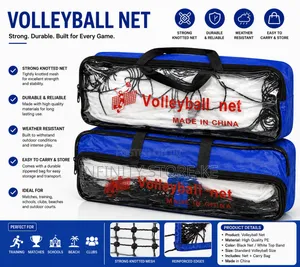 Black Volleyball Net ,Strong and Durable