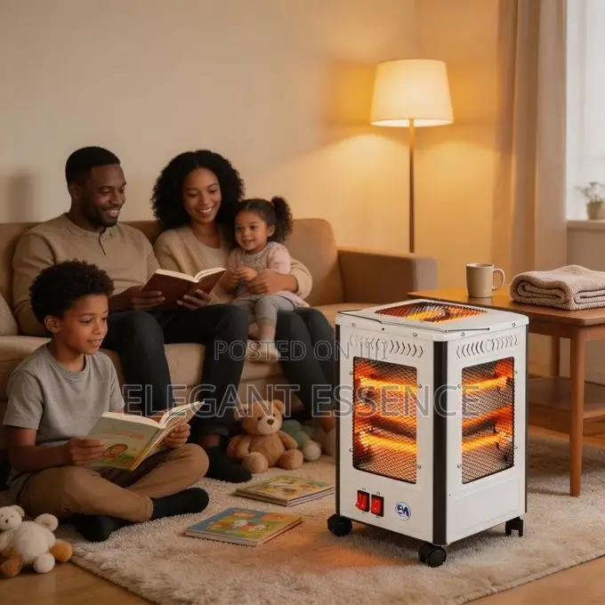 Quartz Heater With 5 Heat Settings 2000W Room Heater