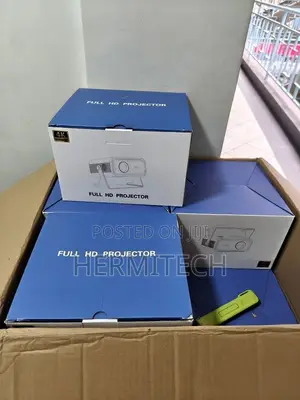 R100 Projector With 200-Inch Display, 2GB RAM 16GB Storage