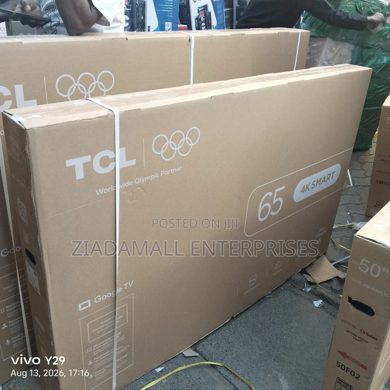 TCL 65V6D Smart Google TV – HDR10 Dolby Audio.