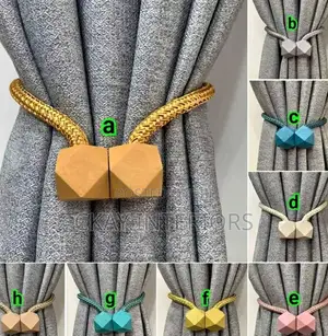 Make Your Curtains Look Neat and Luxurious With Curtain Holders