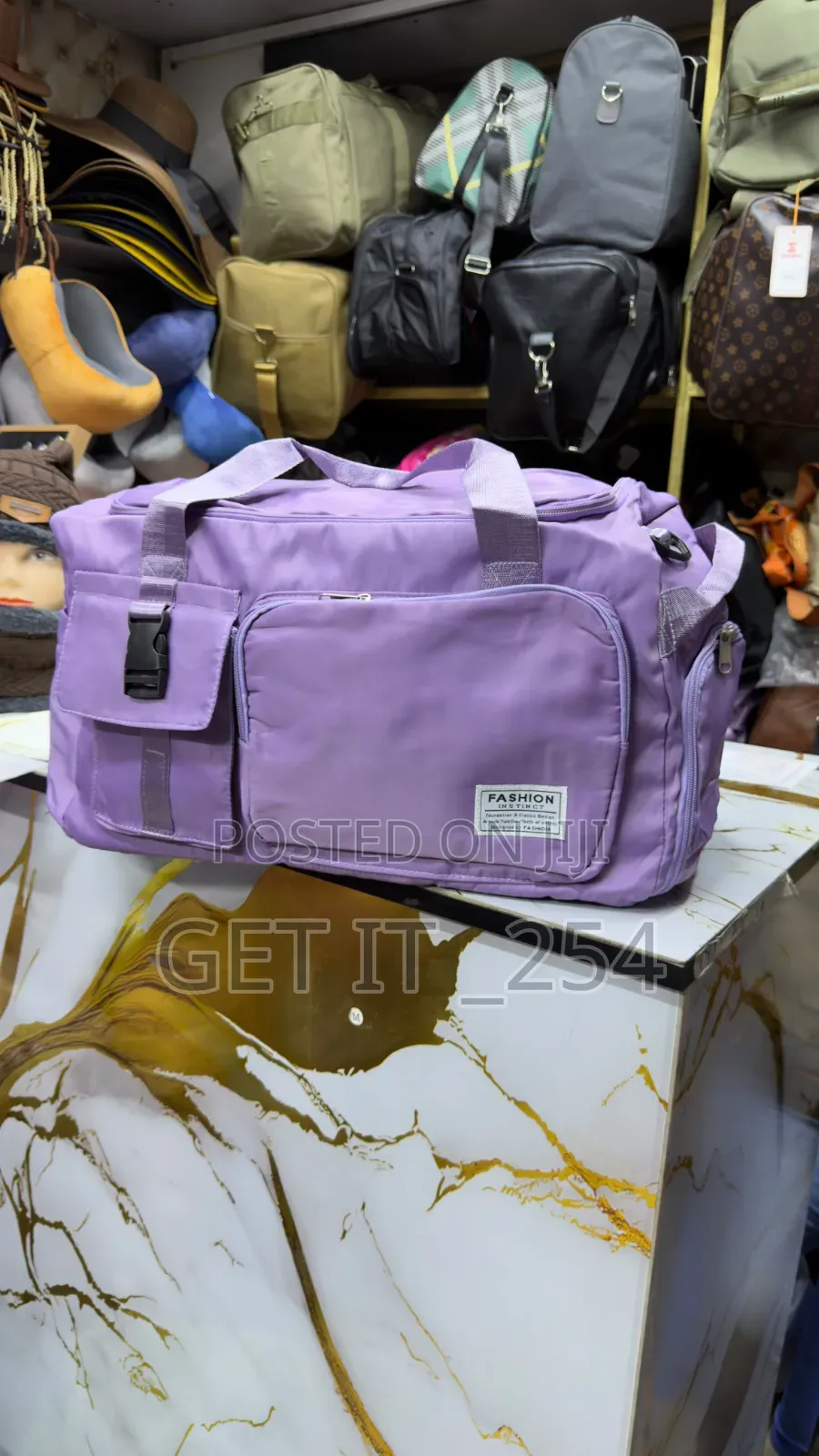 Multi-Purpose Travel Backpack/Duffle Bag 
Travel in Style With This