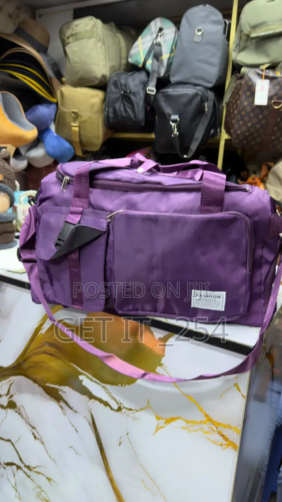 Multi-Purpose Travel Backpack/Duffle Bag 
Travel in Style With This