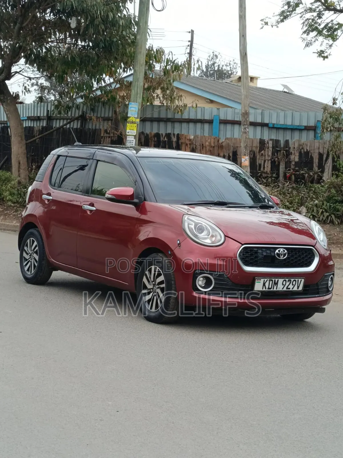 Toyota Passo 2016 Red