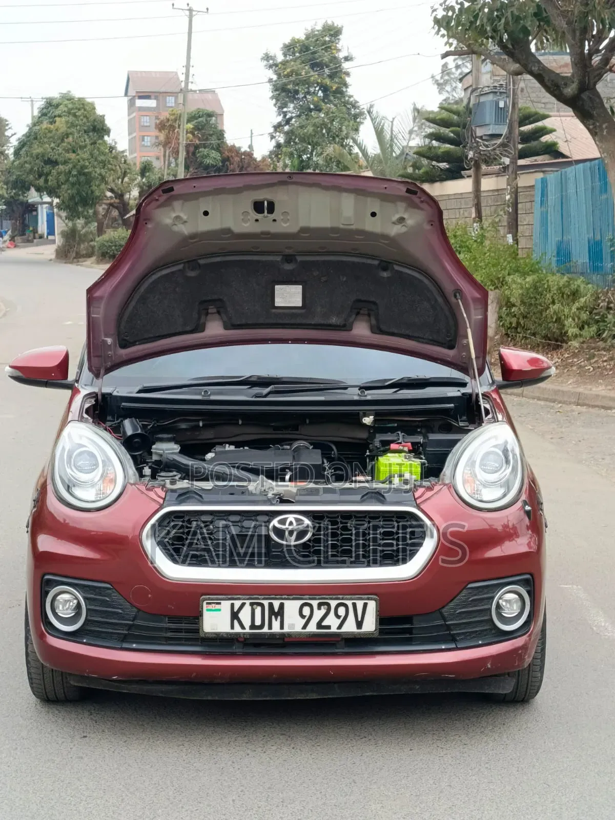 Toyota Passo 2016 Red