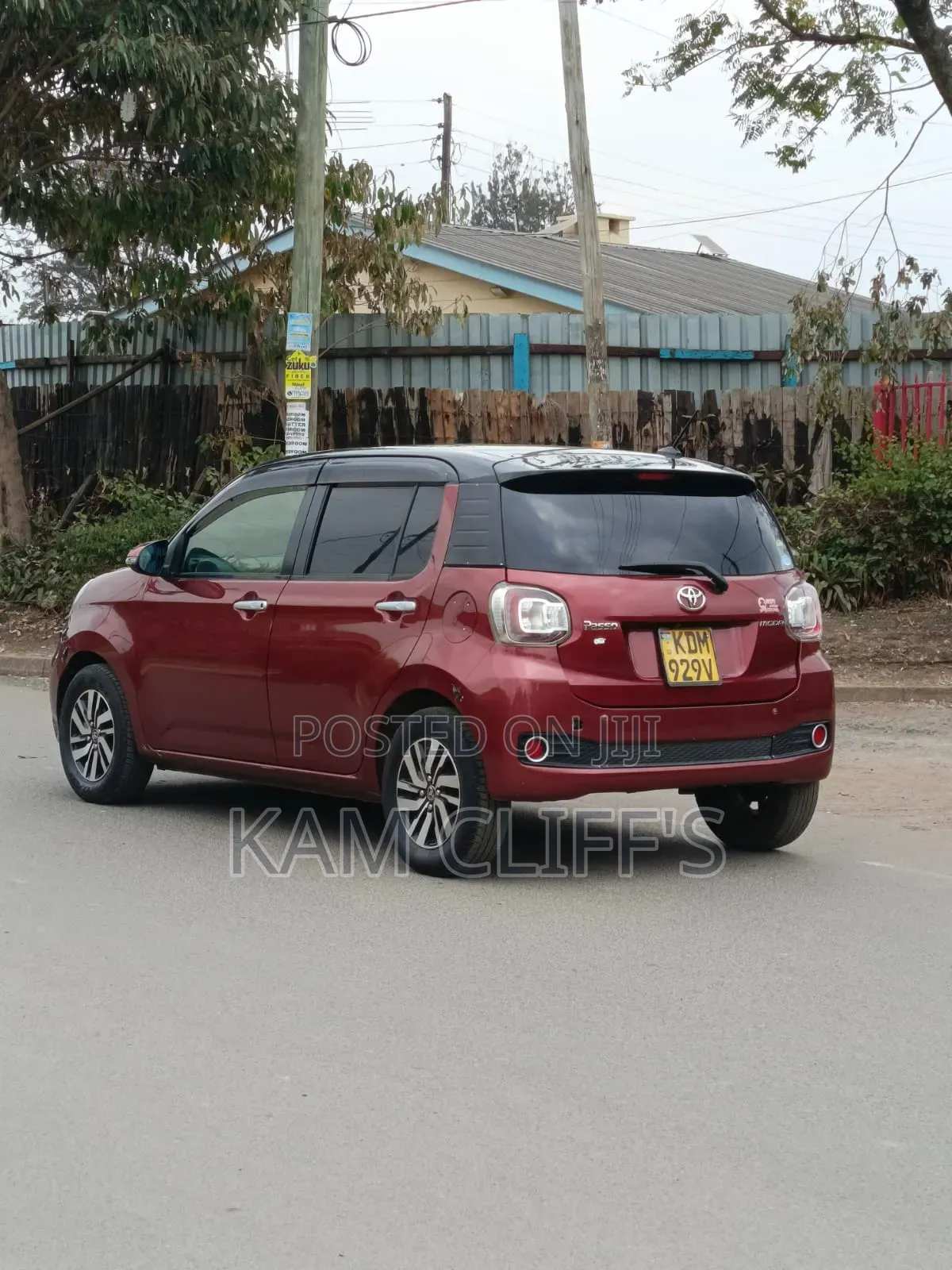 Toyota Passo 2016 Red