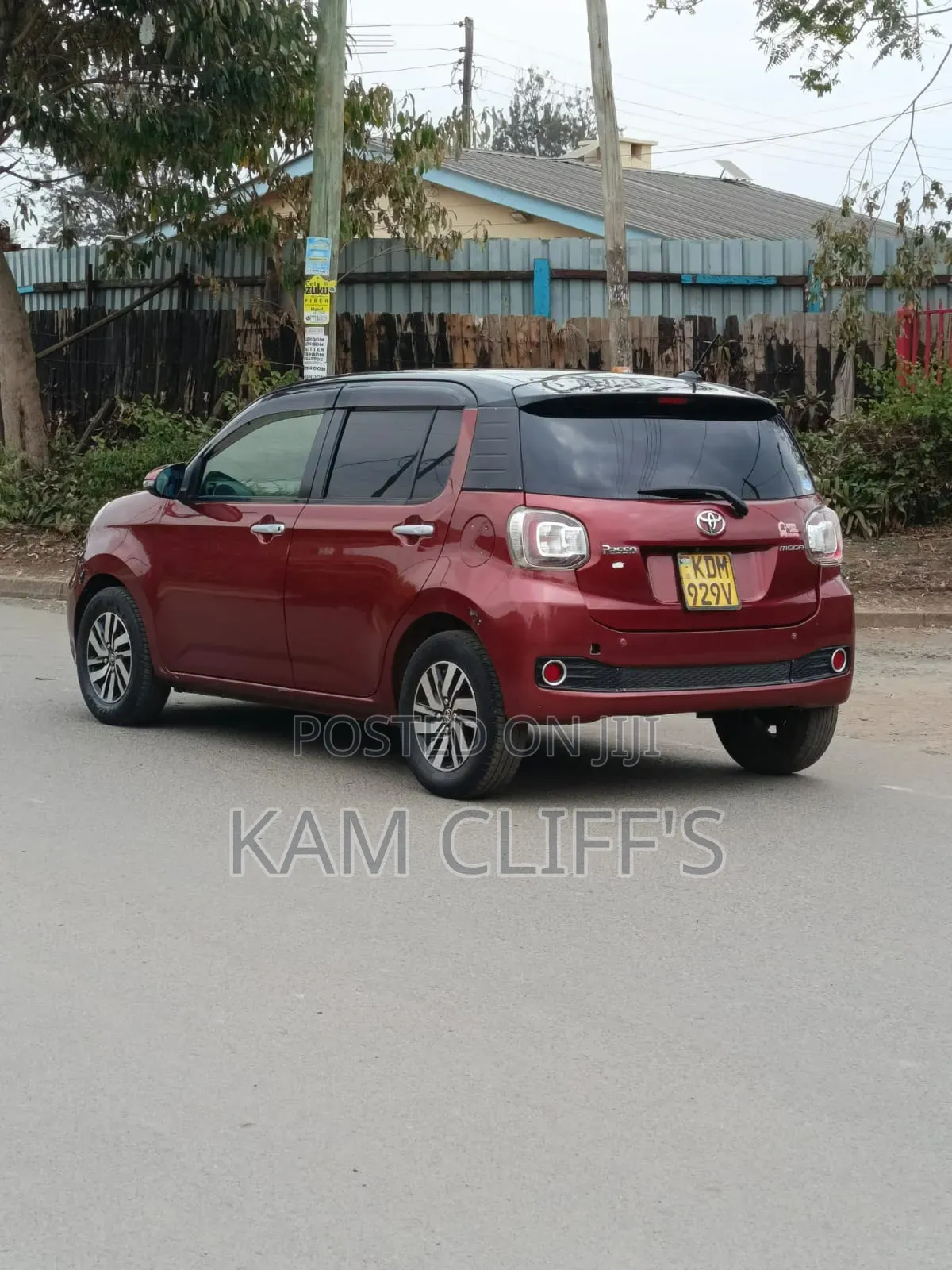 Toyota Passo 2016 Red