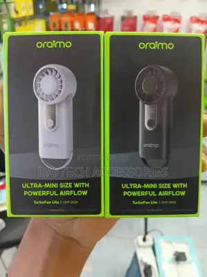 Oraimo TurboFan Air Handheld Fan Intense Airflow