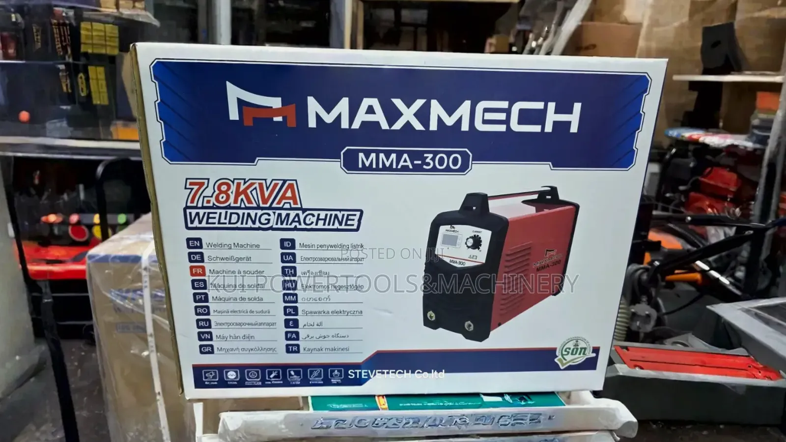 Maxmech MMA 300 Welding Machine/ 7.8KVA Welding Machine