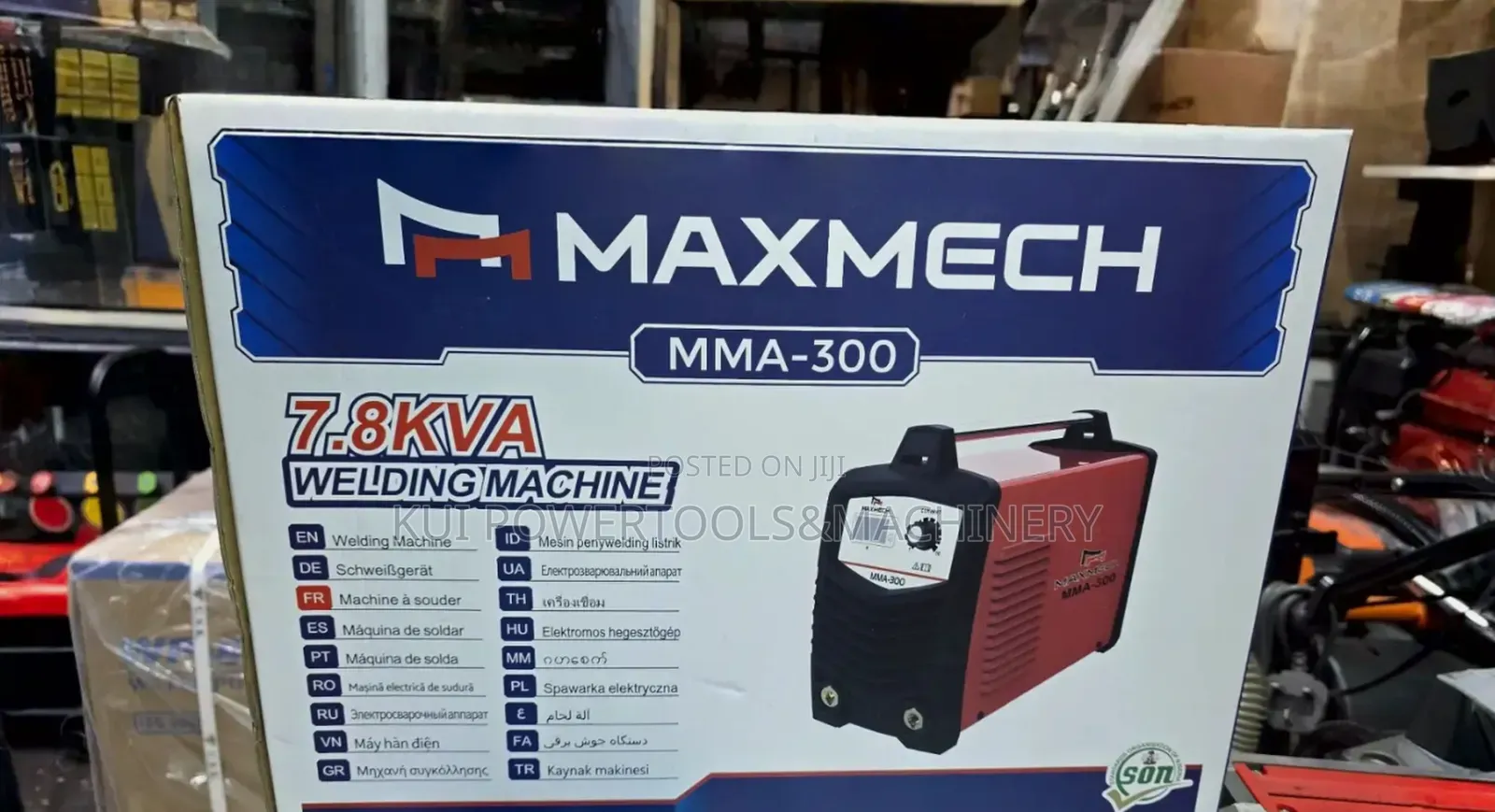 Maxmech MMA 300 Welding Machine/ 7.8KVA Welding Machine