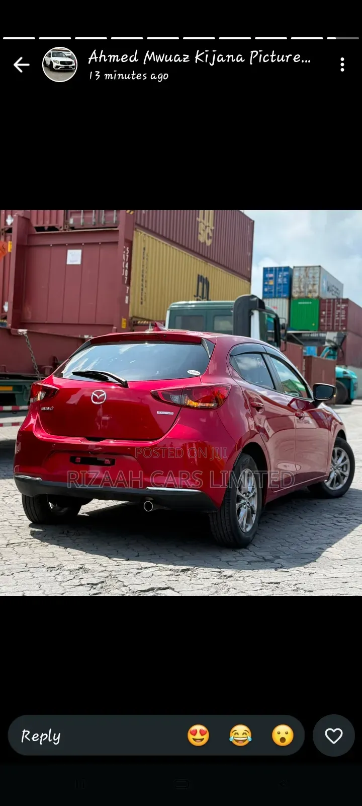 Mazda 2 2020 Maroon