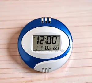 Direct Factory Prices Clear Display Kadio Wall Mount Digital Clock