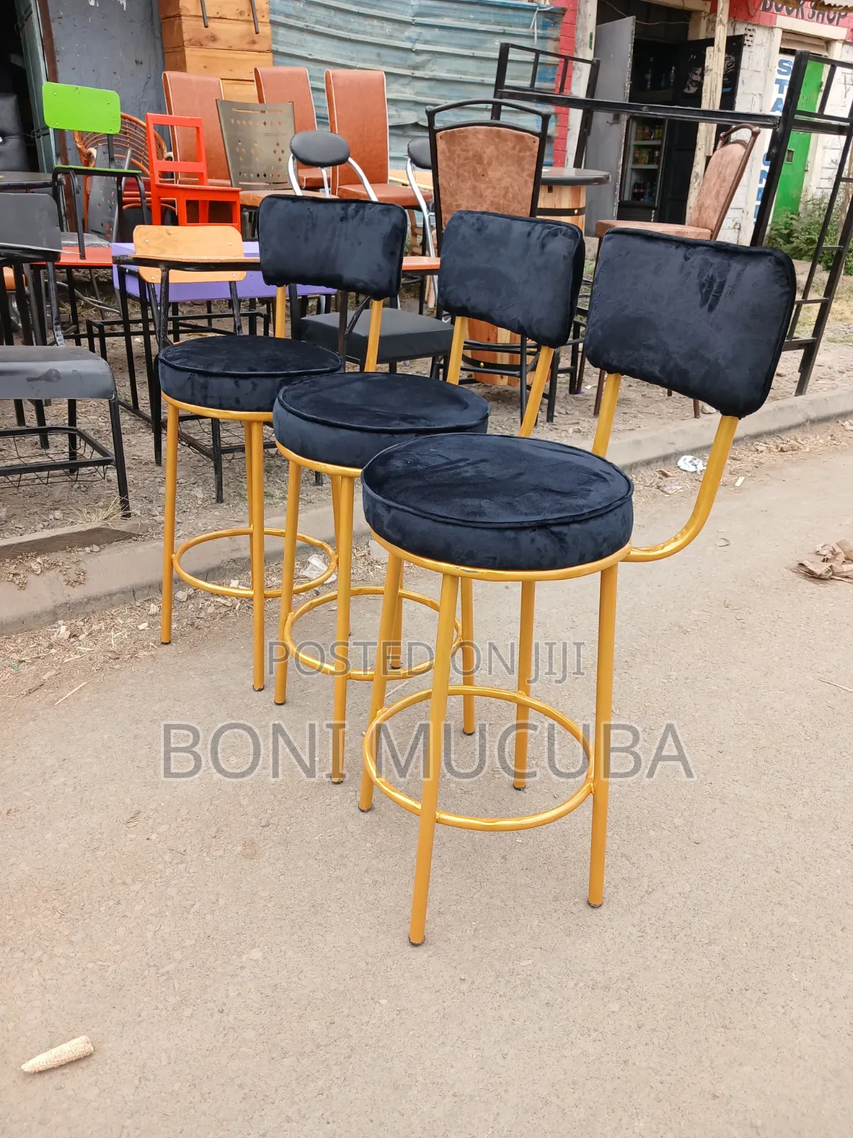 Velvet Stools