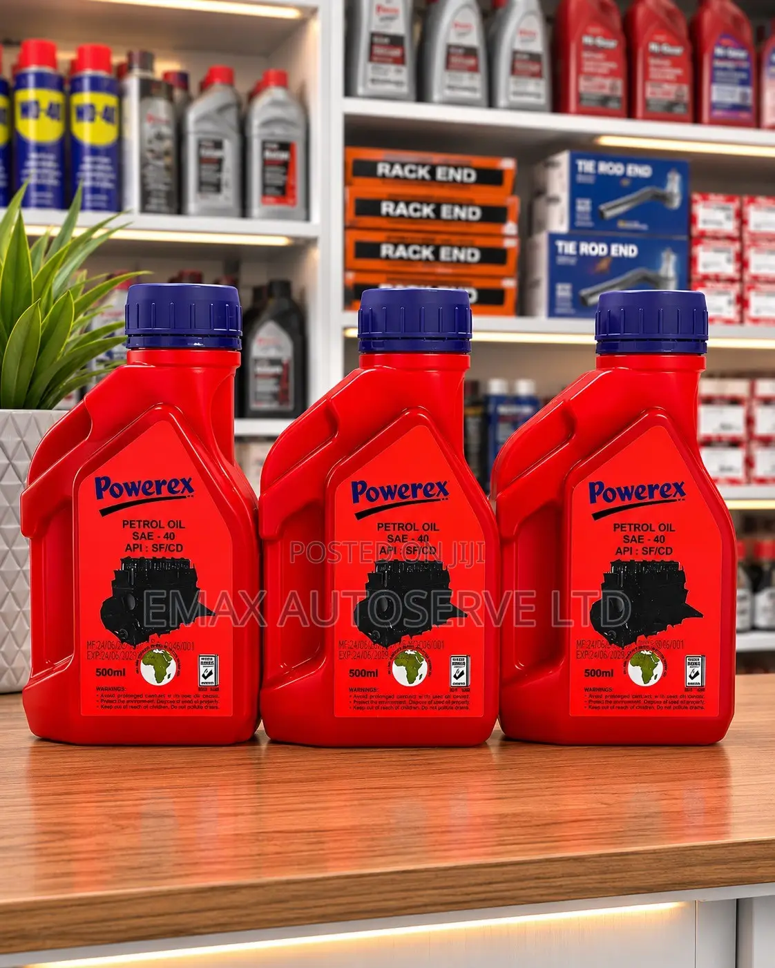 Petrol Oil SAE-40 Powerex 1/2 Litre Available
