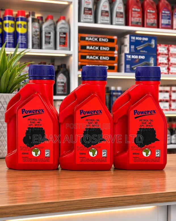 Petrol Oil SAE-40 Powerex 1/2 Litre Available