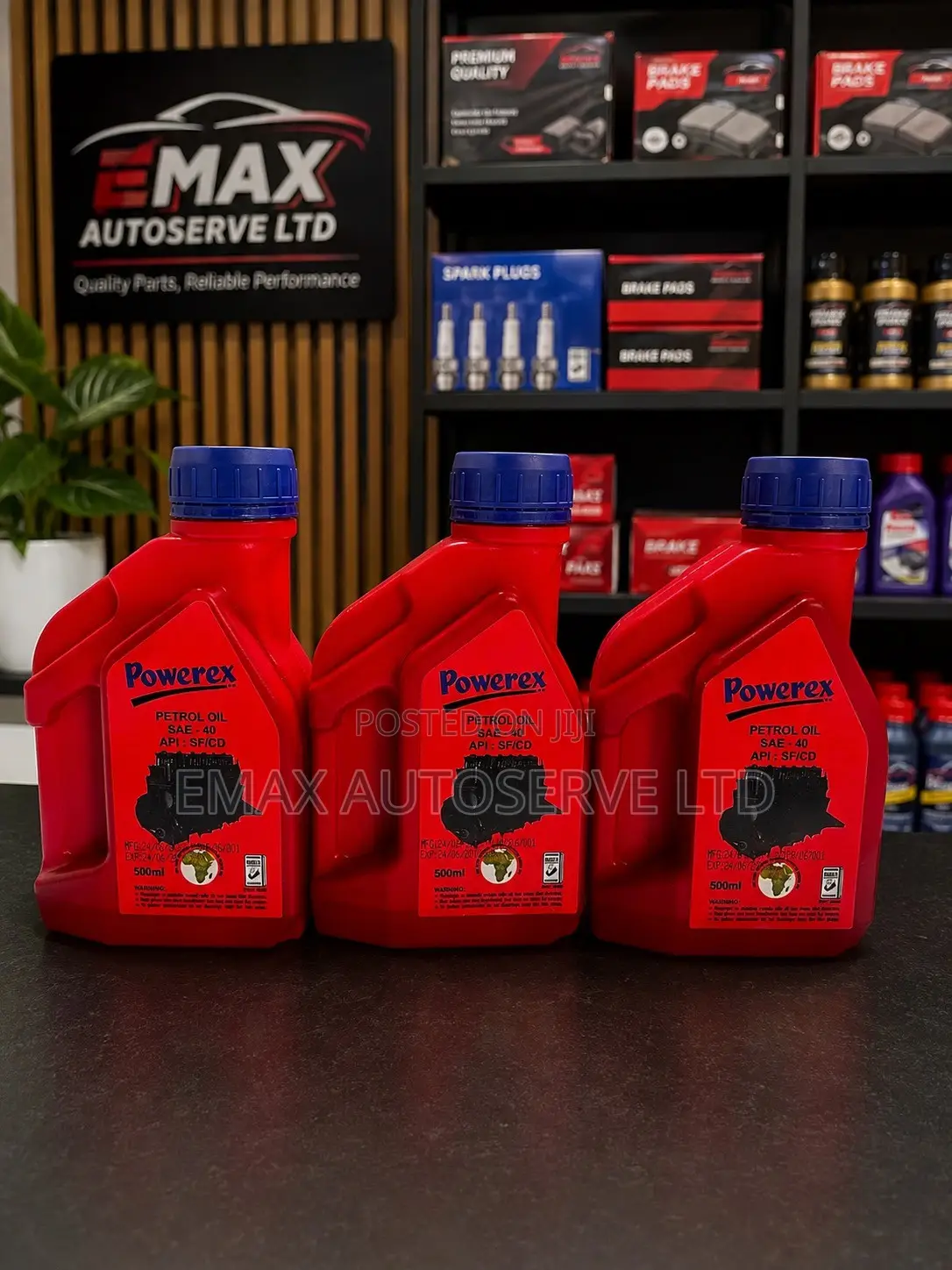 Petrol Oil SAE-40 Powerex 1/2 Litre Available