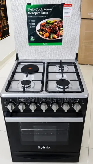 Syinix Q60gc3 New Model – 60×60 Standing Cooker 3+1
