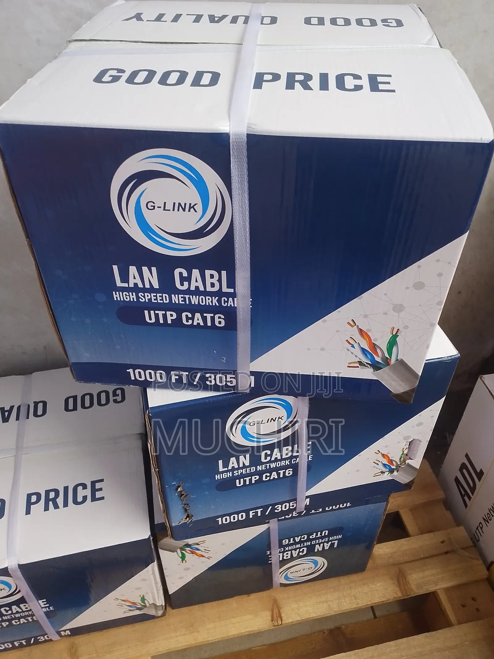 Glink Cat6/Cat5e Outdoor Utp Lan Cable