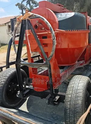 500L Indian Diesel 8hp-Powered Concrete Mixer Machine