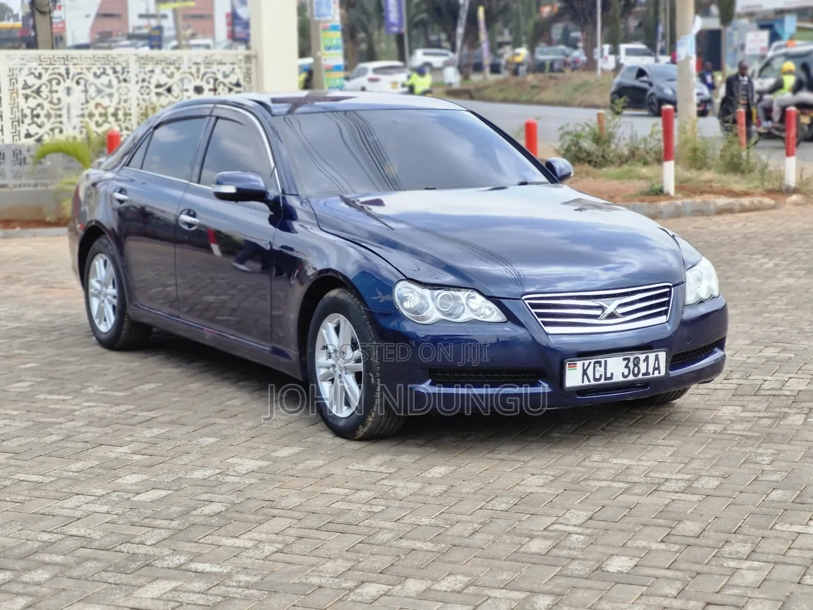 Toyota Mark X 2009 Blue