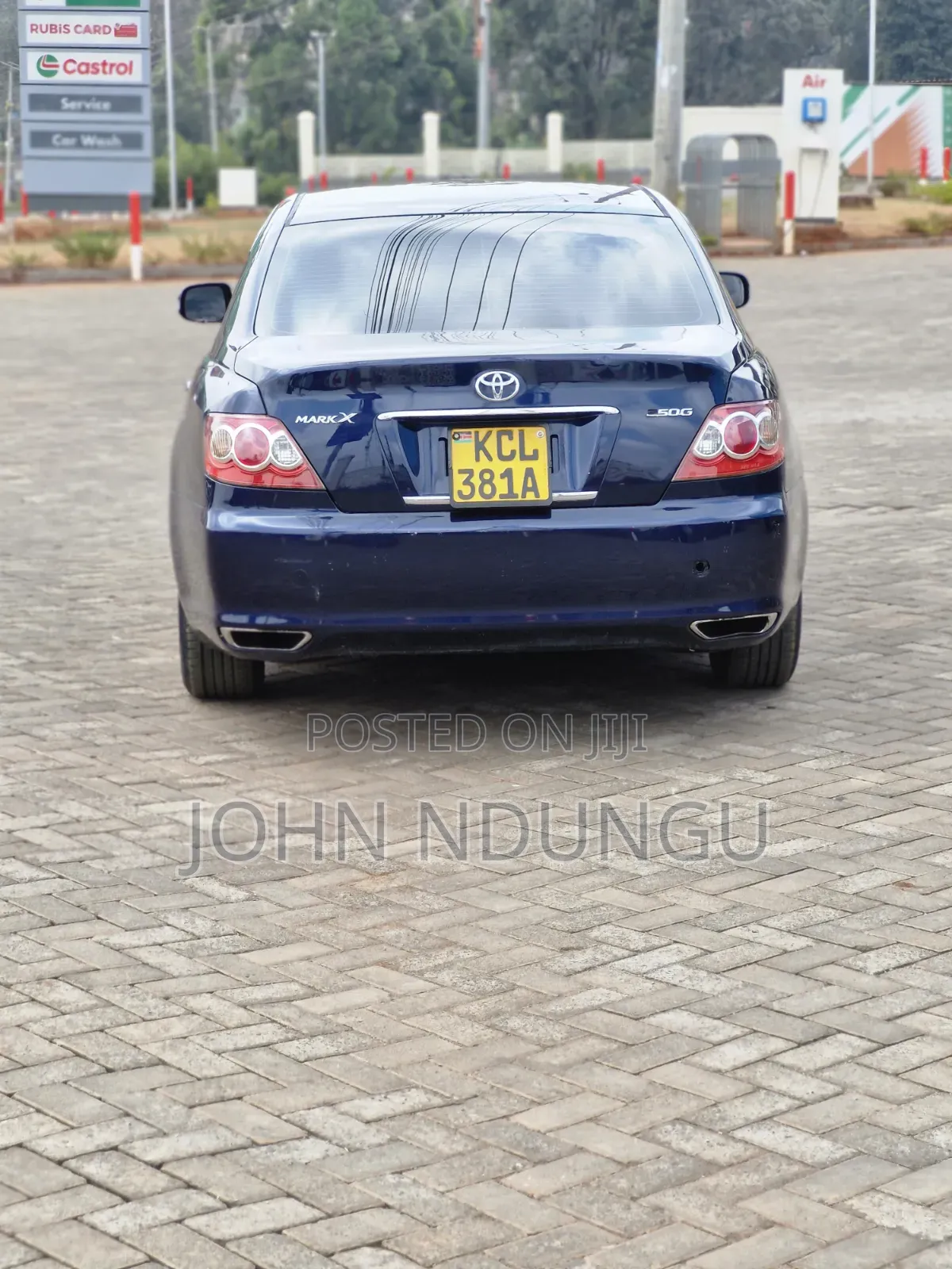 Toyota Mark X 2009 Blue