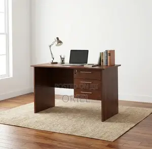 Office Desk : Compact 120CM Study Table With Drawers