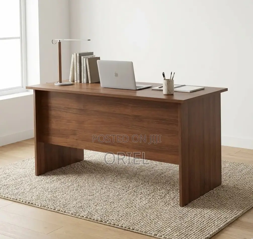Office Desk : Compact 120CM Study Table With Drawers
