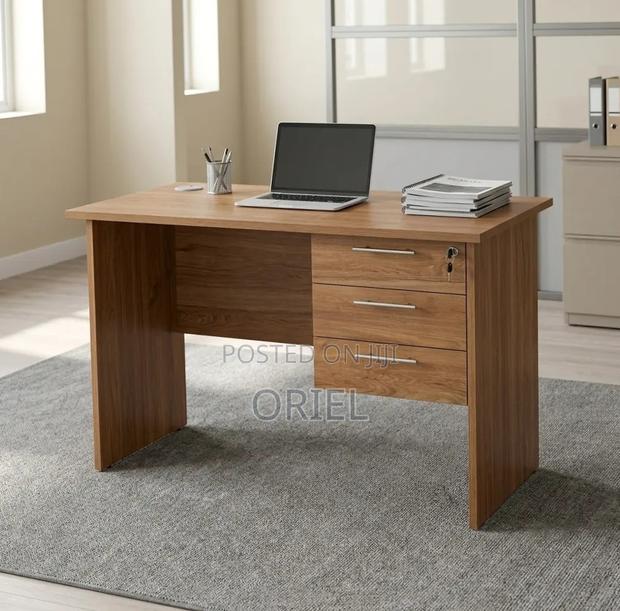 Office Desk : Compact 120CM Study Table With Drawers - thumbnail 13