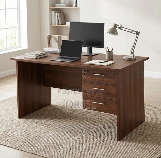 Office Desk : Compact 120CM Study Table With Drawers - thumbnail 12