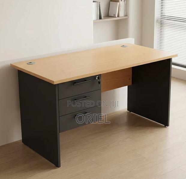 Office Desk : Compact 120CM Study Table With Drawers - thumbnail 15
