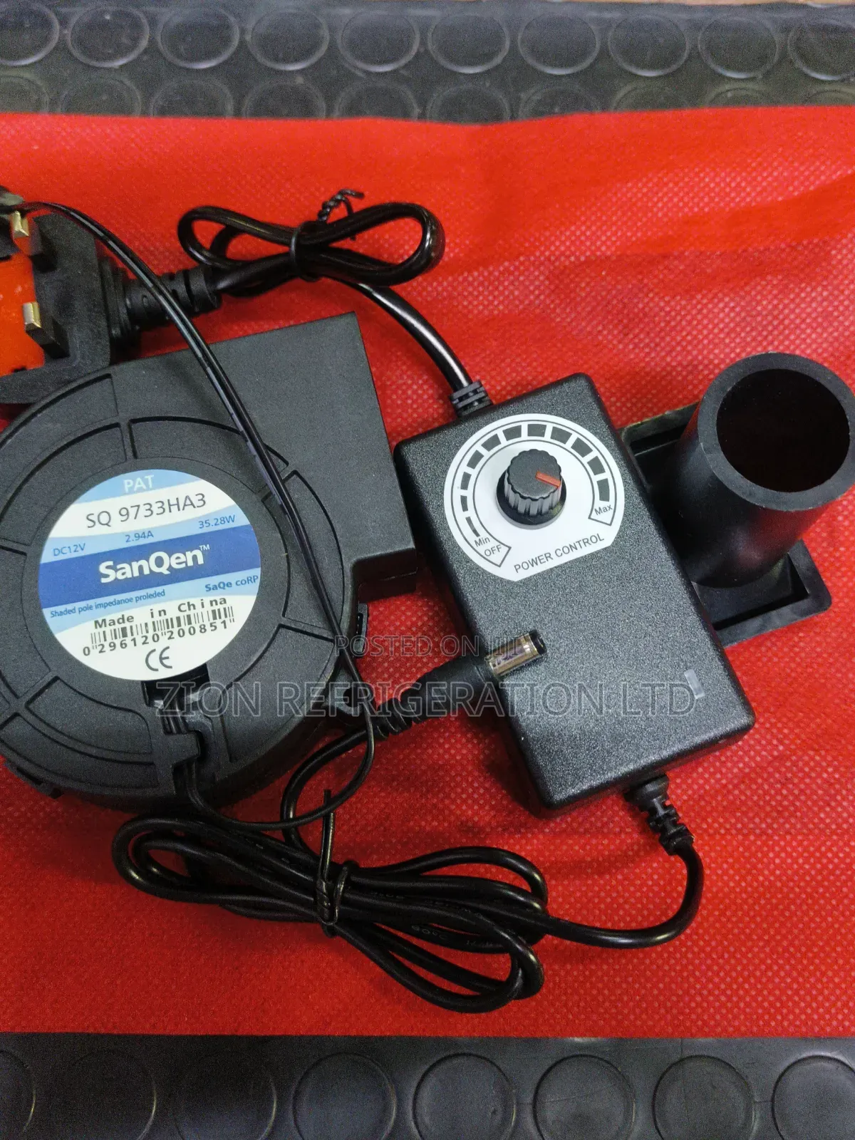 Brushless Blower Fan 2.94 A