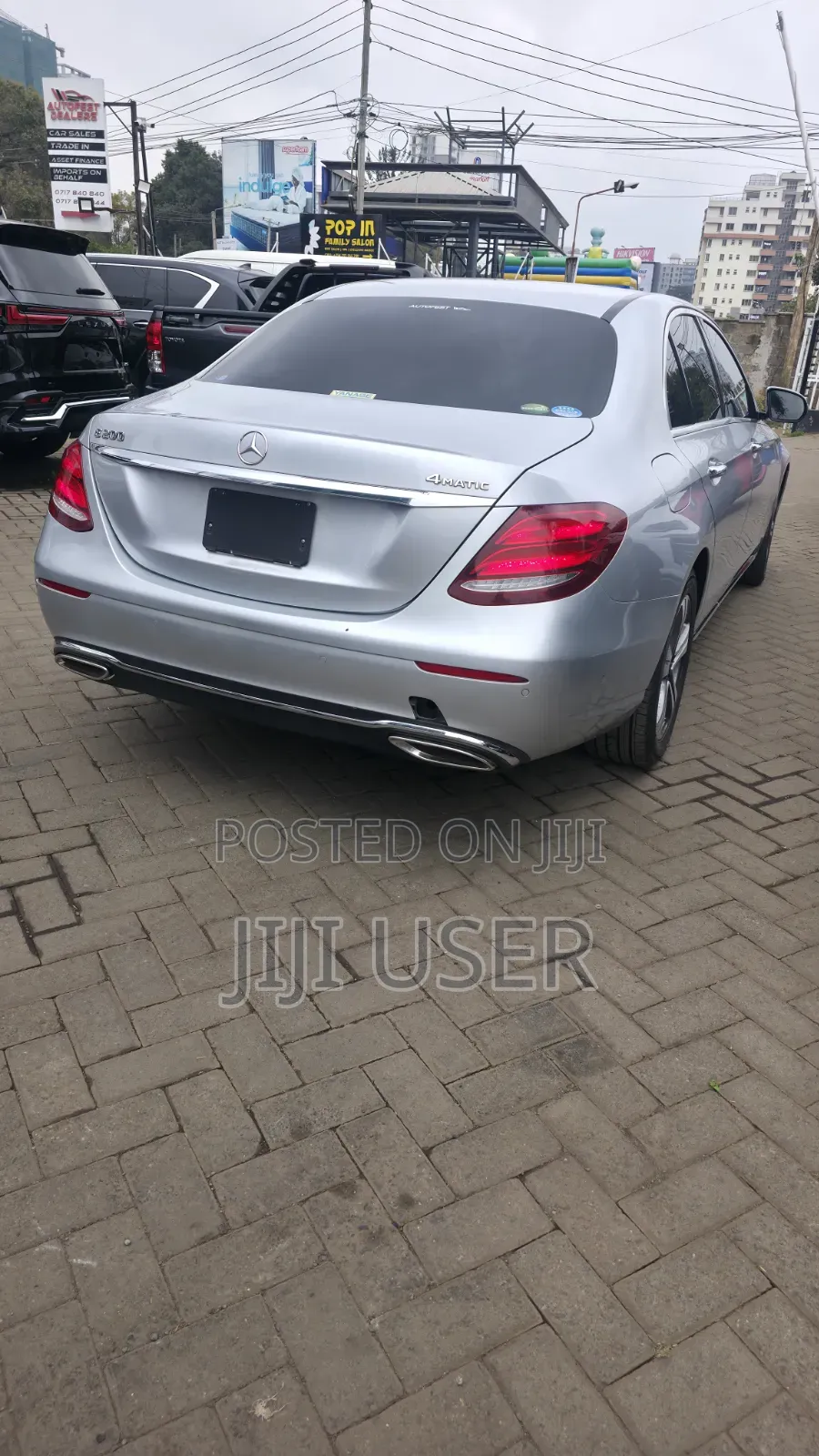 Mercedes-Benz E200 2018 Silver