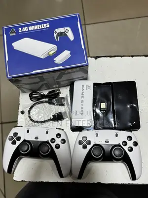 TV Plug Play Gaming Console With 2 Wireless Gamepads
