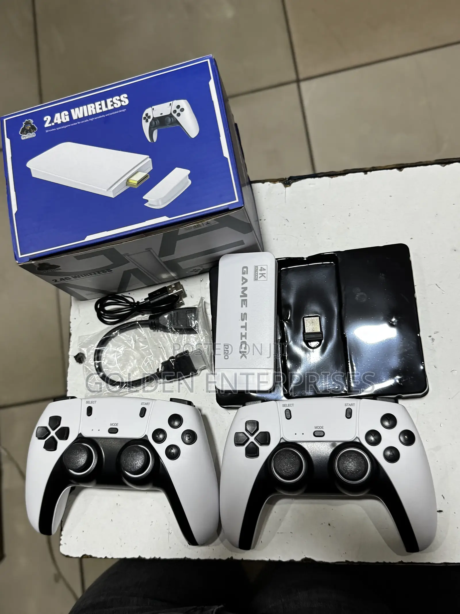 Wireless TV Gaming Console – Dual Player Retro Game System