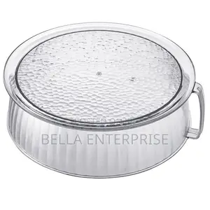 2pcs Transparent Multipurpose Stackable Multi-Layer Food Cover