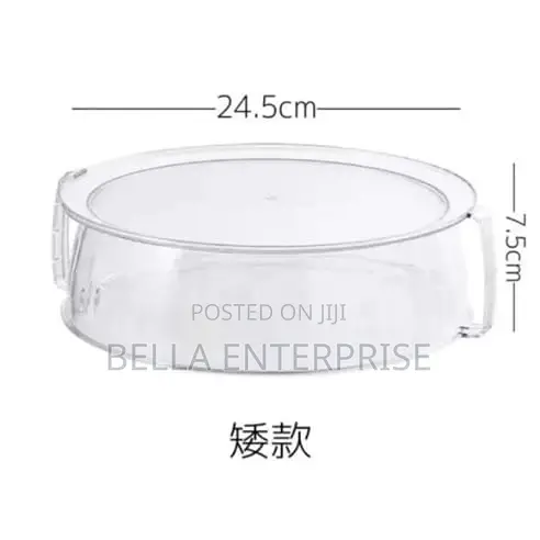 2pcs Transparent Multipurpose Stackable Multi-Layer Food Cover