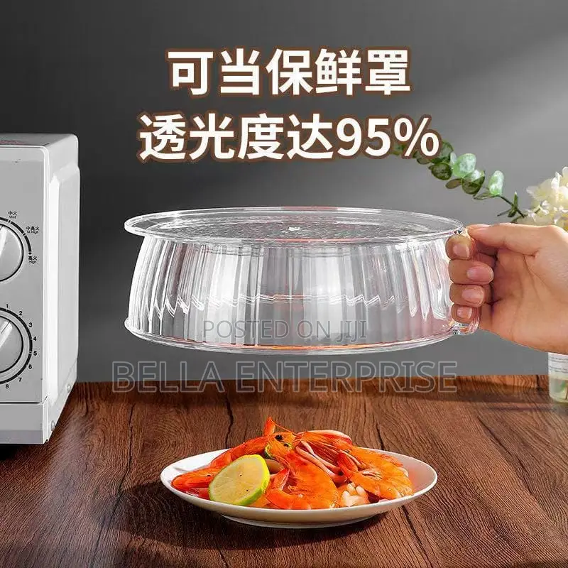 2pcs Transparent Multipurpose Stackable Multi-Layer Food Cover
