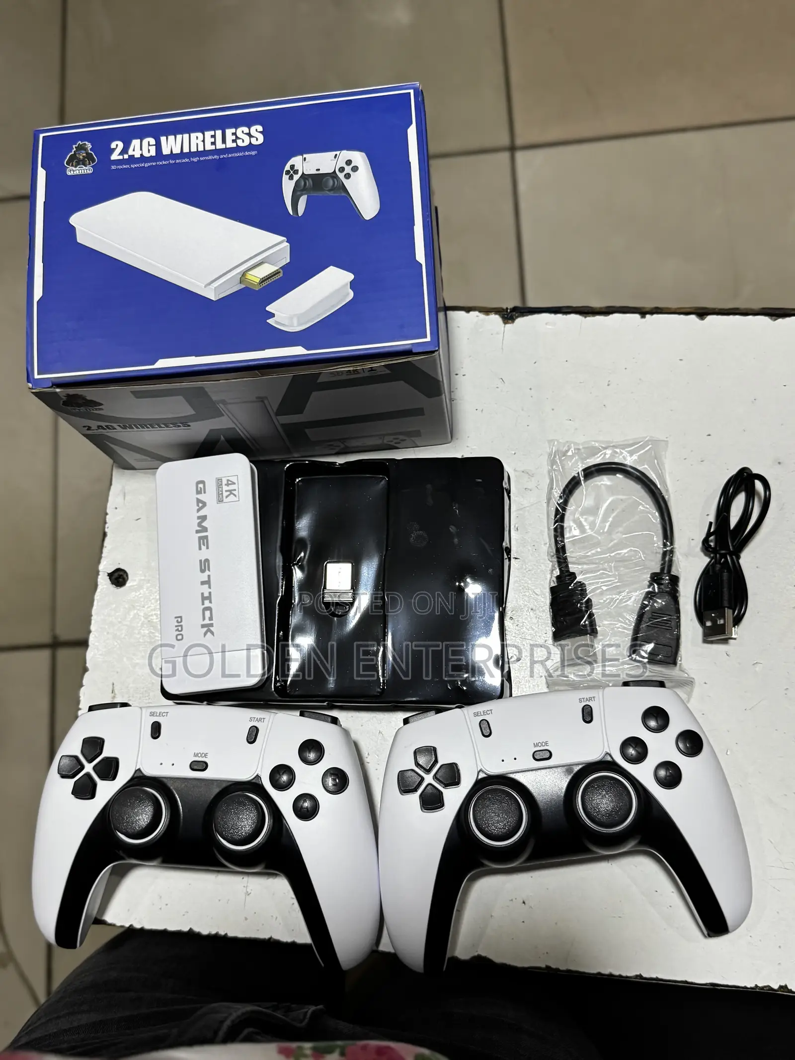 Classic Video Game Stick for TV – Wireless Multiplayer Fun