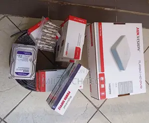 Hikvision 8 Camera CCTV Full Security System