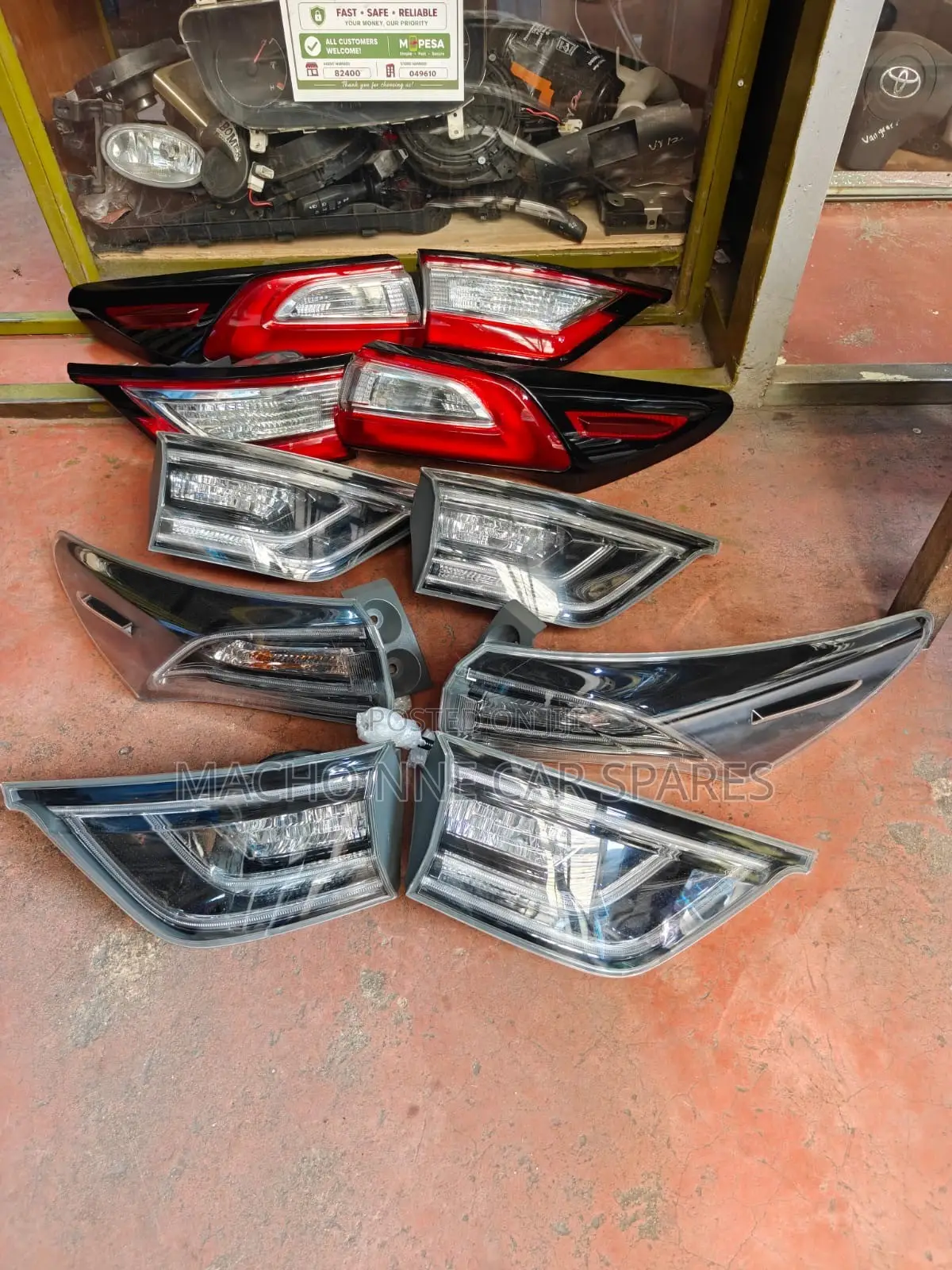 Toyota Harrier 2018 Body Taillight