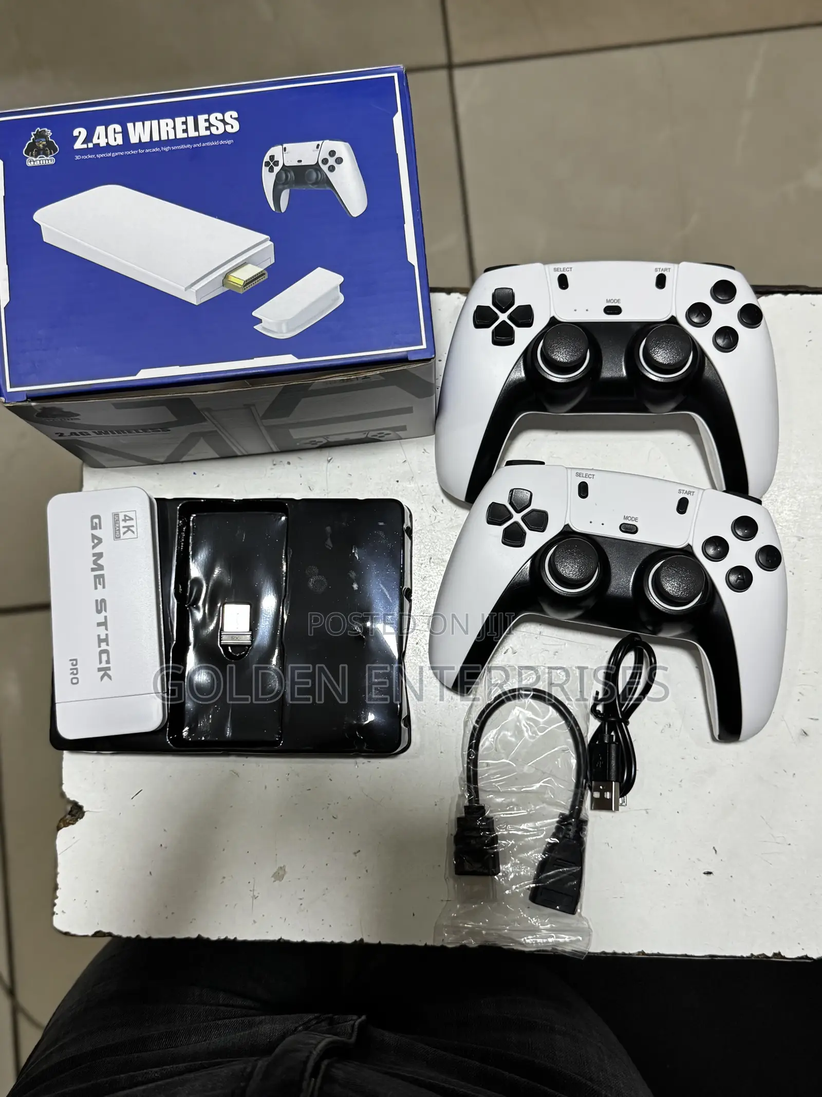 Retro TV Gaming Console With Wireless Controllers HDMI