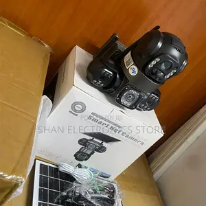 Remote Control Two-Way Audio 360 Degrees 12MP Full HD 4G Triple Lens