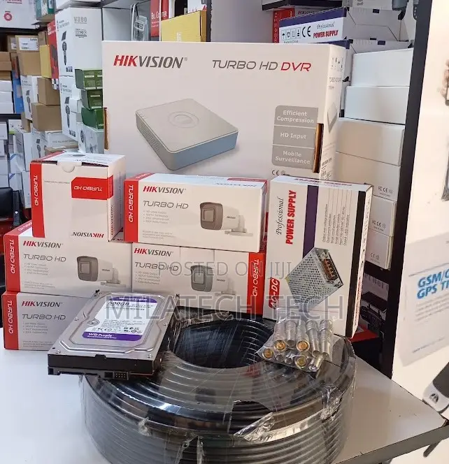 8 Channel Hikvision DVR CCTV Complete Package
