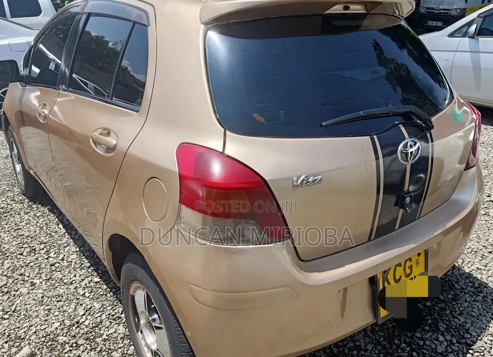 Toyota Vitz 2008 Gold