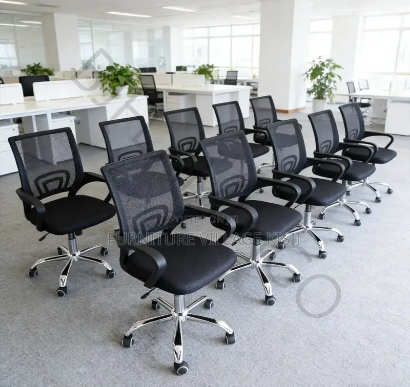 Office Chair: Clerical Mesh Office Chair