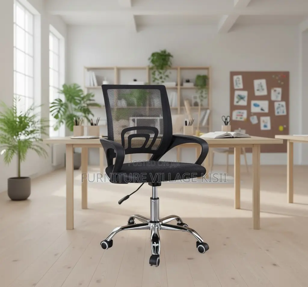 Office Chair: Clerical Mesh Office Chair