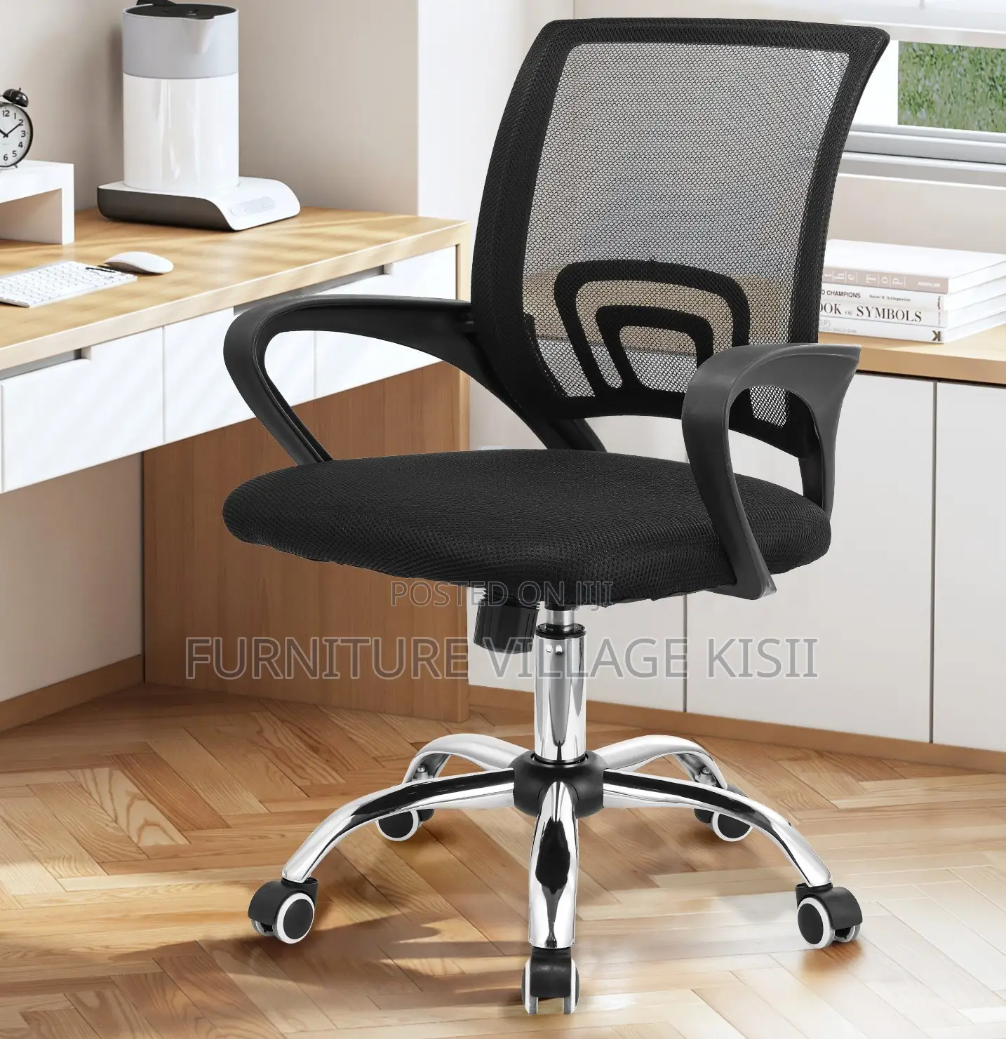 Office Chair: Clerical Mesh Office Chair