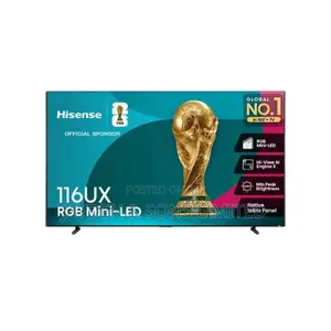 Hisense 116ux – 116" Uled Mini-Led RGB Smart TV